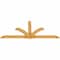 Ekena Millwork Redmond Rough Sawn Timber Gable Bracket, Western Red Cedar, 108"W x 45"H x 2"D x 6"F, 10/12 Pitch GBW108X45X0206RED00RWR - alternate 3